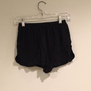 basic black brandy melville shorts
